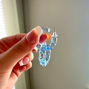 Transparent earings